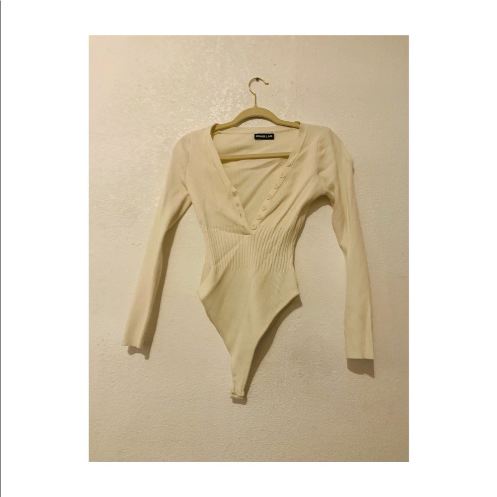 Cream bodysuit